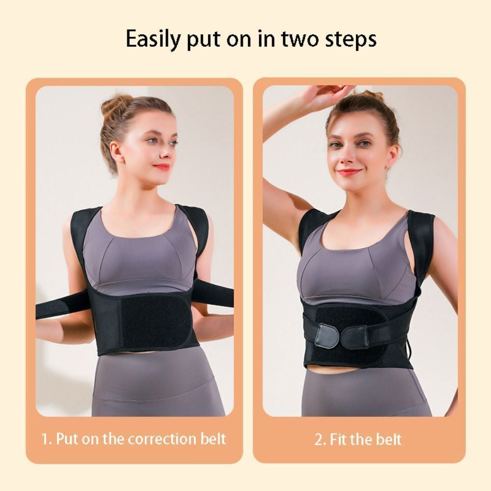 Premium Adjustable Back Posture Correction Belt for Enhanced Comfort and Support