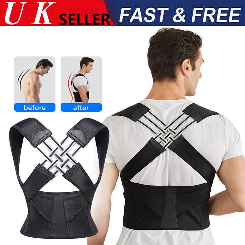 Premium Adjustable Back Posture Correction Belt for Enhanced Comfort and Support