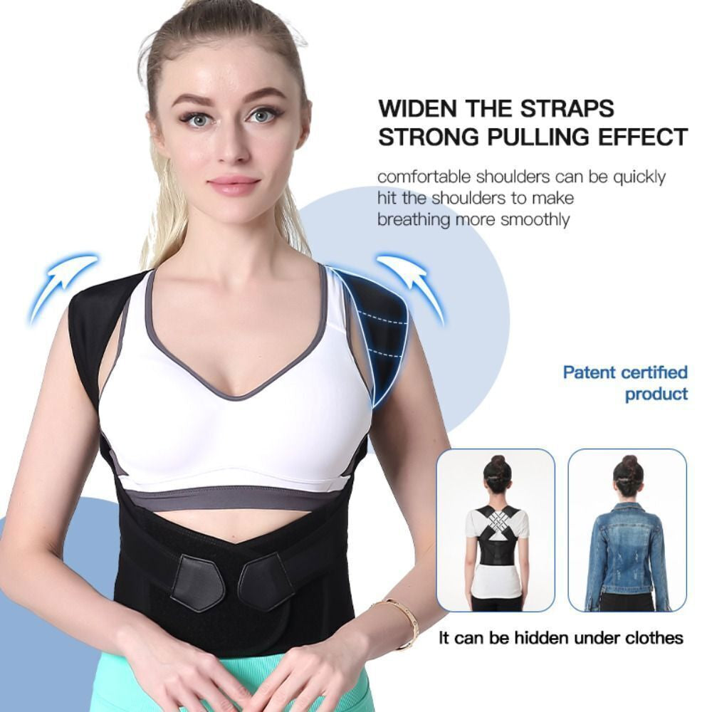 Premium Adjustable Back Posture Correction Belt for Enhanced Comfort and Support