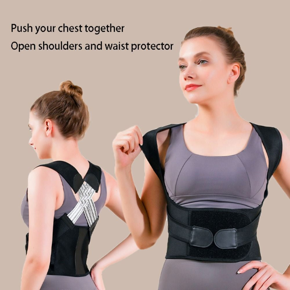 Premium Adjustable Back Posture Correction Belt for Enhanced Comfort and Support