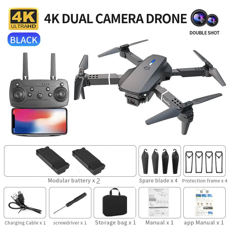 Professional 4K UHD RC Drone with Advanced Features and Long Range Control