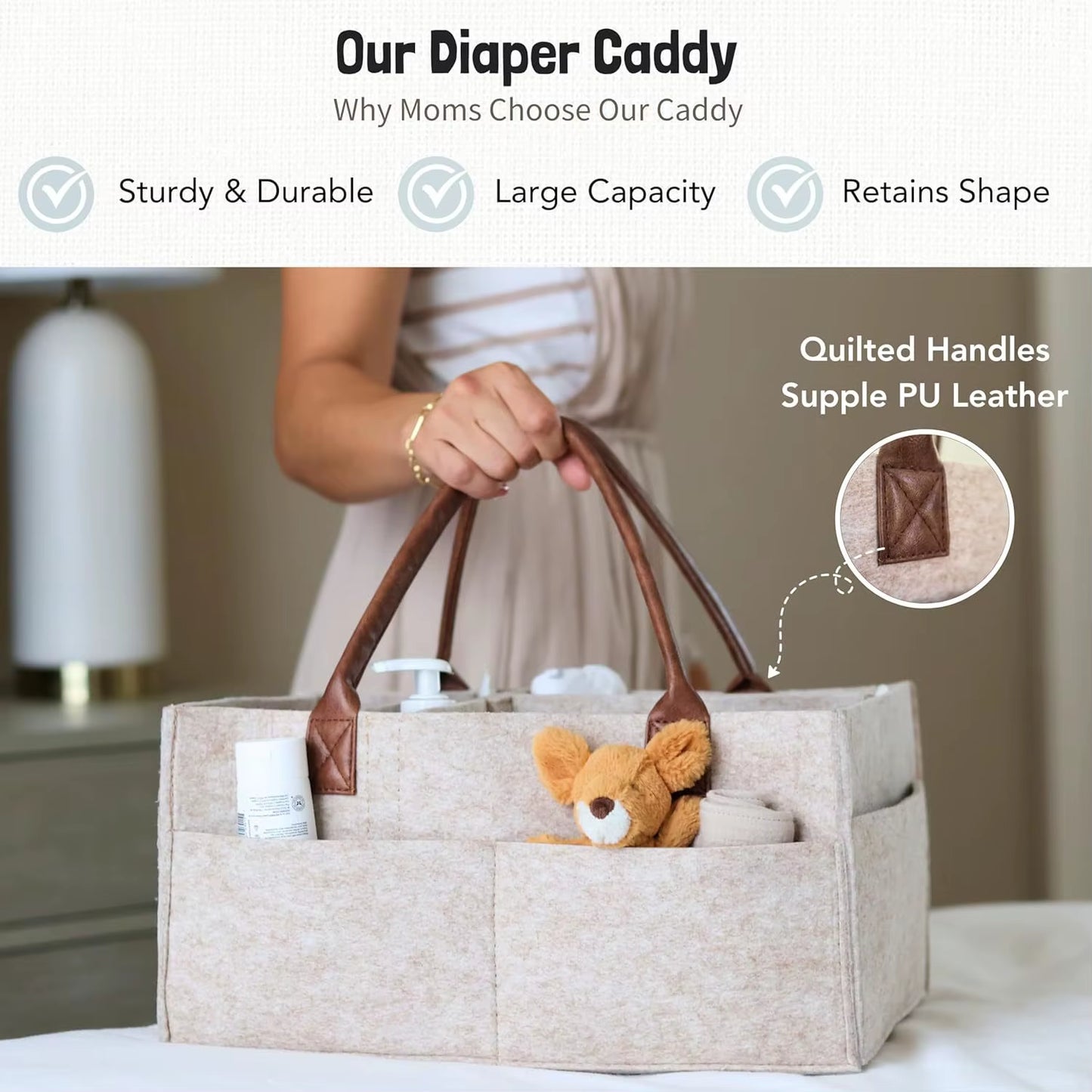 Multi-Purpose Baby Storage Basket