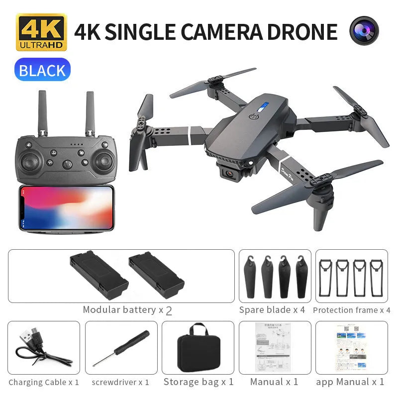Professional 4K UHD RC Drone with Advanced Features and Long Range Control