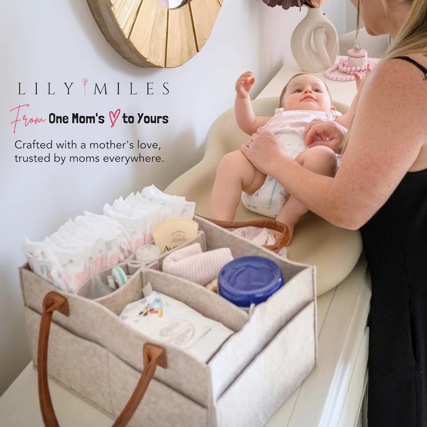 Multi-Purpose Baby Storage Basket