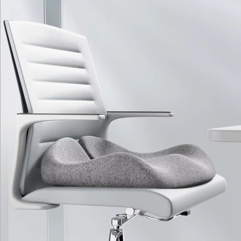 Ergonomic Memory Foam Seat Cushion for Enhanced Comfort and Back Pain Relief in Office and Car