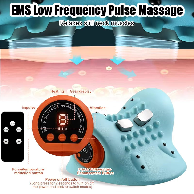 Advanced Electric Neck Massager for Pain Relief and Relaxation