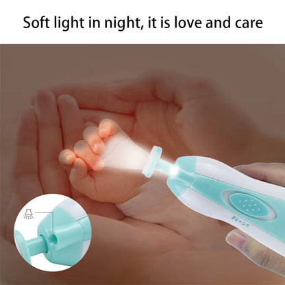 Gentle Baby Electric Nail Trimmer - Safe & Multifunctional Infant Manicure Set for Perfectly Polished Nails