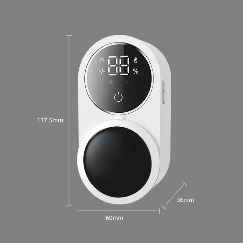 UV Toothbrush Sanitizer with Intelligent Sensing and Dual Compartments for Ultimate Hygiene