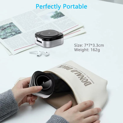 3-in-1 Magnetic Wireless Charging Station for Phone, Watch, and Earphones - Fast and Convenient Power Solution