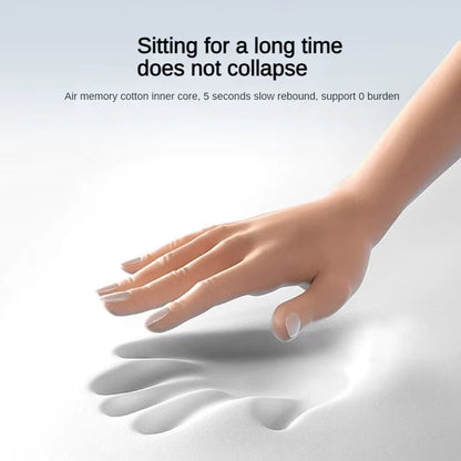 Ergonomic Memory Foam Seat Cushion for Enhanced Comfort and Back Pain Relief in Office and Car