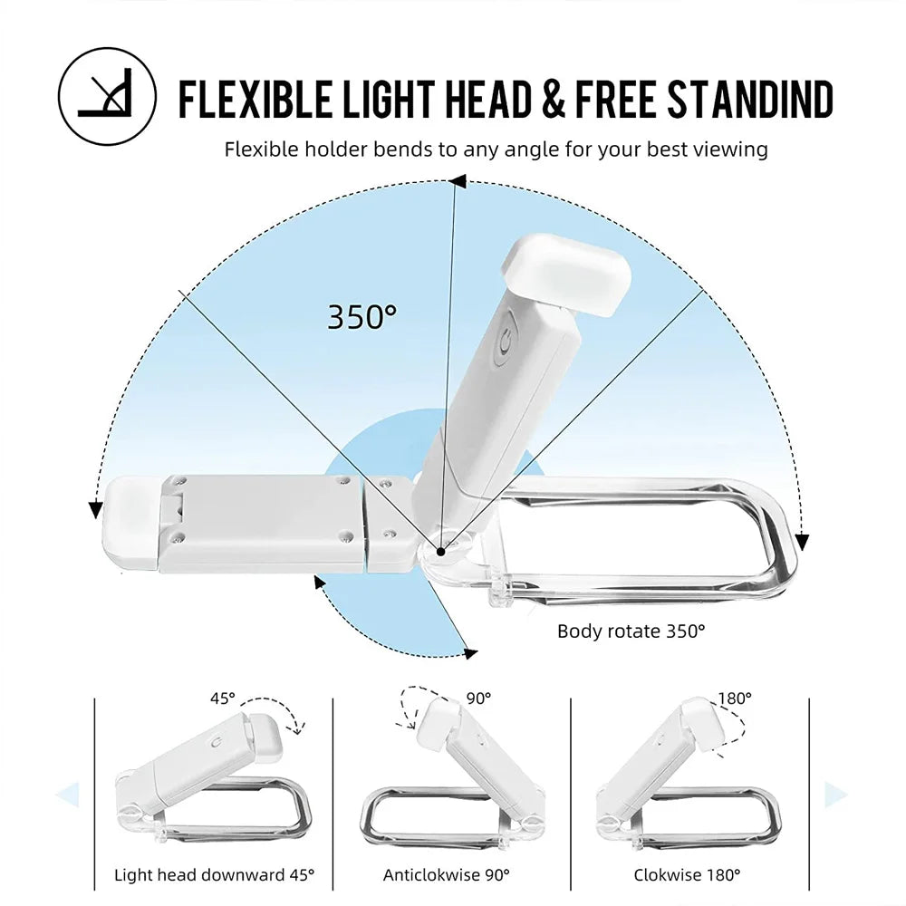 Clip On LED Book Reading Light™