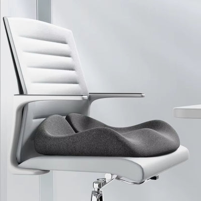 Ergonomic Memory Foam Seat Cushion for Enhanced Comfort and Back Pain Relief in Office and Car