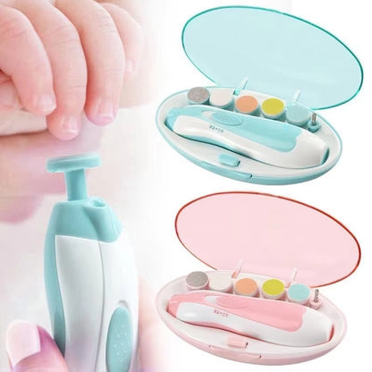 Gentle Baby Electric Nail Trimmer - Safe & Multifunctional Infant Manicure Set for Perfectly Polished Nails